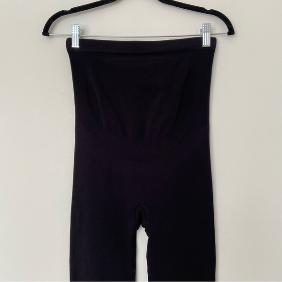 SPANX Women's Mama Look at Me Now Seamless Leggings in Black Medium Maternity - Picture 8 of 10